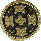 310th Sustainment Command OCP Scorpion Shoulder Patch With Velcro